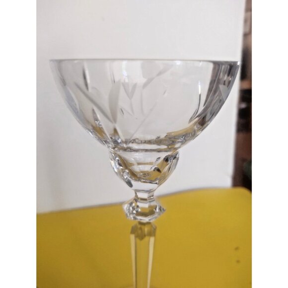 Mikasa Crystal Olympus Single Candle Candlestick Holders set of 2 - Picture 3 of 12